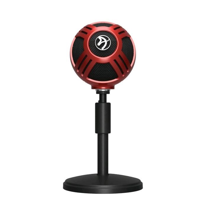 Микрофон компьютерный Arozzi Sfera, 50-16000 Гц, 44 дБ, USB, 1.8 м, красный - фото 51368762 Микрофон компьютерный Arozzi Sfera, 50-16000 Гц, 44 дБ, USB, 1.8 м, красный - фото 51368762