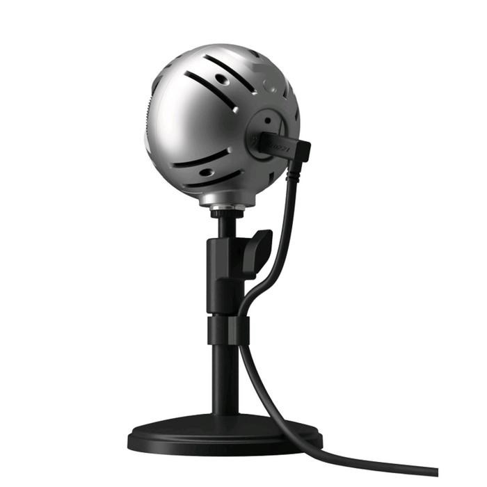 Микрофон компьютерный Arozzi Sfera Pro, 50-16000 Гц, 44 дБ, USB, 1.9 м, серебристый - фото 51368773 Микрофон компьютерный Arozzi Sfera Pro, 50-16000 Гц, 44 дБ, USB, 1.9 м, серебристый - фото 51368773