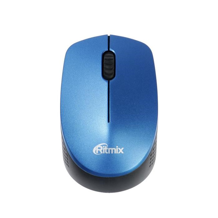 Мышь Ritmix RMW-502, беспроводная, оптическая, 1200 dpi, 2xAAA(не в компл), USB, синяя - фото 51368805 Мышь Ritmix RMW-502, беспроводная, оптическая, 1200 dpi, 2xAAA(не в компл), USB, синяя - фото 51368805