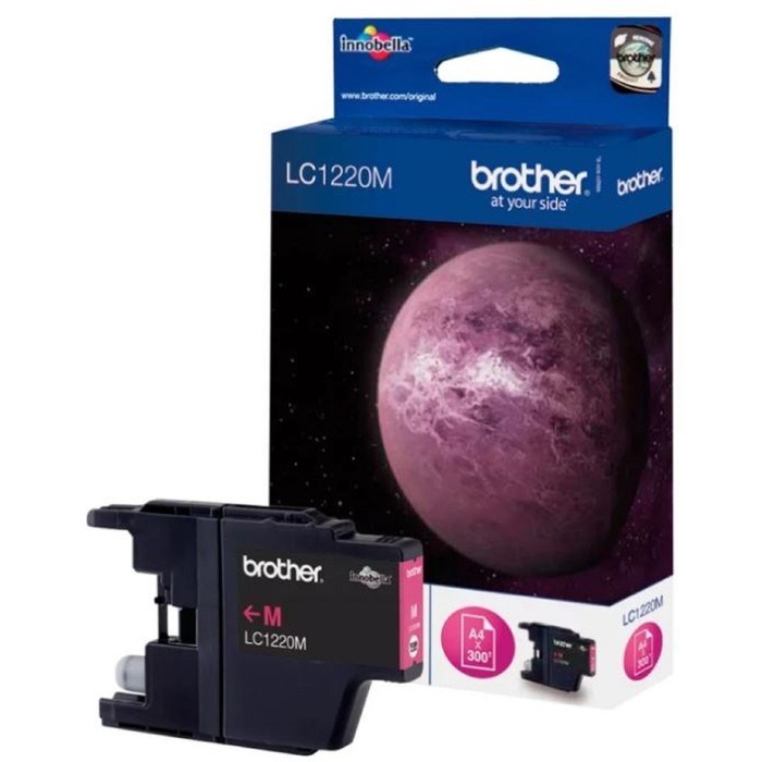 Картридж струйный Brother LC1220M пурпурный для Brother MFC-J430W/J825DW/DCP-J525W (300стр.) 17250 - фото 51368834 Картридж струйный Brother LC1220M пурпурный для Brother MFC-J430W/J825DW/DCP-J525W (300стр.) 17250 - фото 51368834