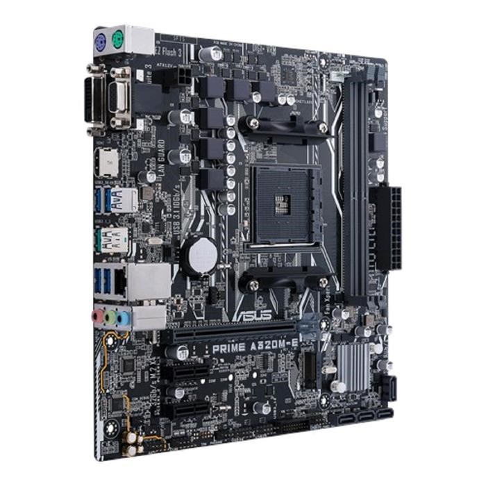 Материнская плата Asus PRIME A320M-E, AM4, A320, 2xDDR4, VGA, DVI, HDMI, mATX - фото 51368950 Материнская плата Asus PRIME A320M-E, AM4, A320, 2xDDR4, VGA, DVI, HDMI, mATX - фото 51368950