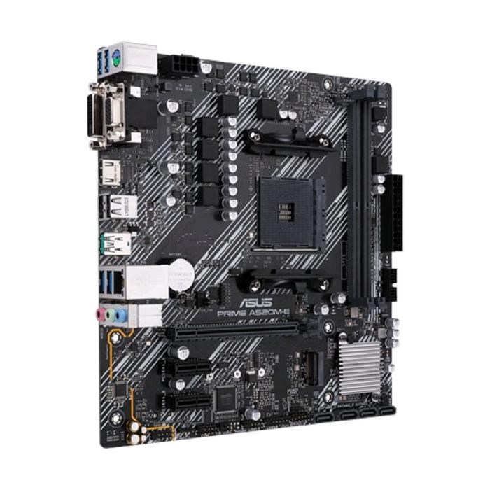 Материнская плата Asus PRIME A520M-E, AM4, A520, 2xDDR4, VGA, DVI, HDMI, mATX - фото 51368955 Материнская плата Asus PRIME A520M-E, AM4, A520, 2xDDR4, VGA, DVI, HDMI, mATX - фото 51368955