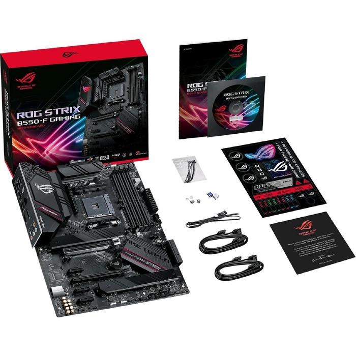 Материнская плата Asus ROG STRIX B550-F GAMING, AM4, B550, 4xDDR4, HDMI, DP, ATX - фото 51369024 Материнская плата Asus ROG STRIX B550-F GAMING, AM4, B550, 4xDDR4, HDMI, DP, ATX - фото 51369024
