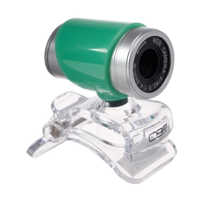 Веб-камера CBR CW 830M Green, 0.3 МП, 640х480, USB 2.0, микрофон, зеленая - фото 51369035 Веб-камера CBR CW 830M Green, 0.3 МП, 640х480, USB 2.0, микрофон, зеленая - фото 51369035