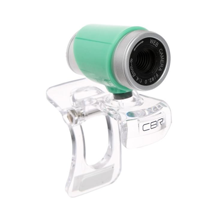 Веб-камера CBR CW 830M Green, 0.3 МП, 640х480, USB 2.0, микрофон, зеленая - фото 51369036 Веб-камера CBR CW 830M Green, 0.3 МП, 640х480, USB 2.0, микрофон, зеленая - фото 51369036