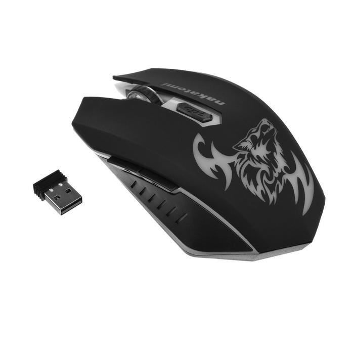 Мышь Nakatomi MROG-15U, игровая, беспроводная, оптическая, 1600 dpi, подсветка, USB, чёрная - фото 51369155 Мышь Nakatomi MROG-15U, игровая, беспроводная, оптическая, 1600 dpi, подсветка, USB, чёрная - фото 51369155