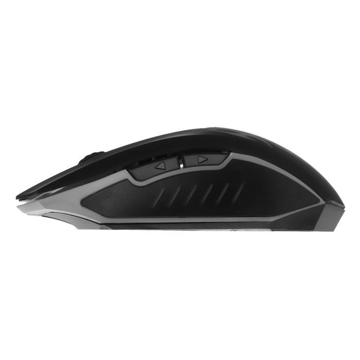 Мышь Nakatomi MROG-15U, игровая, беспроводная, оптическая, 1600 dpi, подсветка, USB, чёрная - фото 51369157 Мышь Nakatomi MROG-15U, игровая, беспроводная, оптическая, 1600 dpi, подсветка, USB, чёрная - фото 51369157