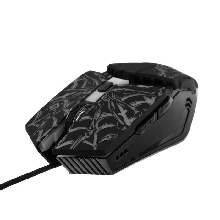 Мышь Defender Prototype GM-670L, игровая, проводная, 6 кнопок, подсветка, 3200 dpi, USB, чер - фото 51369254 Мышь Defender Prototype GM-670L, игровая, проводная, 6 кнопок, подсветка, 3200 dpi, USB, чер - фото 51369254
