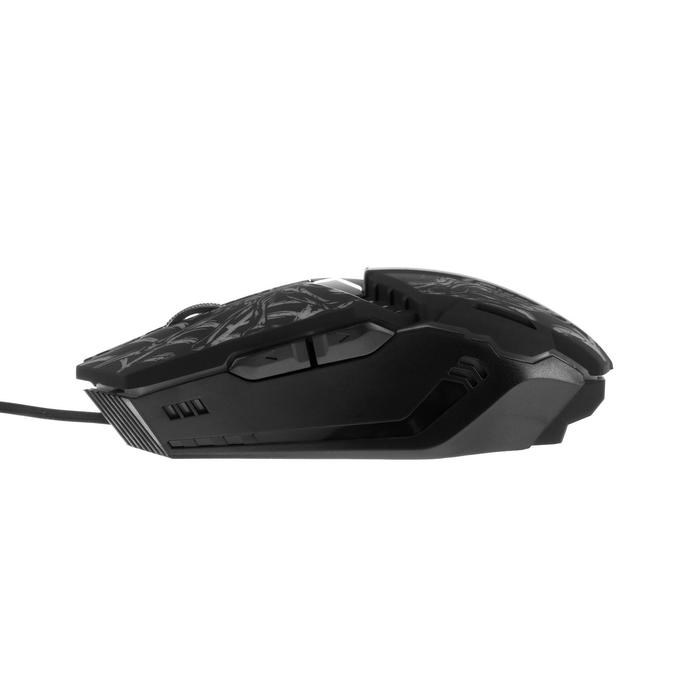 Мышь Defender Prototype GM-670L, игровая, проводная, 6 кнопок, подсветка, 3200 dpi, USB, чер - фото 51369255 Мышь Defender Prototype GM-670L, игровая, проводная, 6 кнопок, подсветка, 3200 dpi, USB, чер - фото 51369255