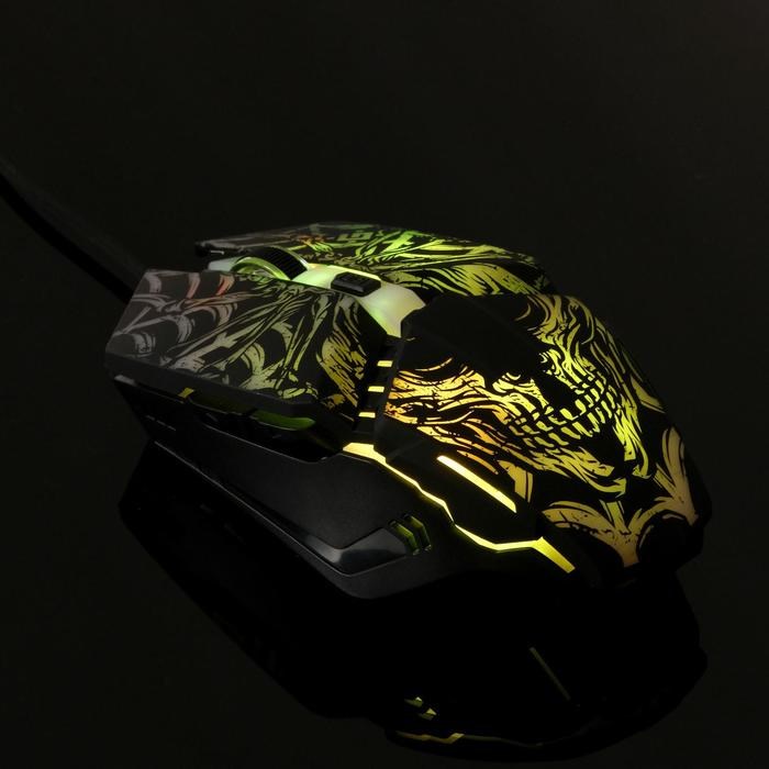 Мышь Defender Prototype GM-670L, игровая, проводная, 6 кнопок, подсветка, 3200 dpi, USB, чер - фото 51369257 Мышь Defender Prototype GM-670L, игровая, проводная, 6 кнопок, подсветка, 3200 dpi, USB, чер - фото 51369257