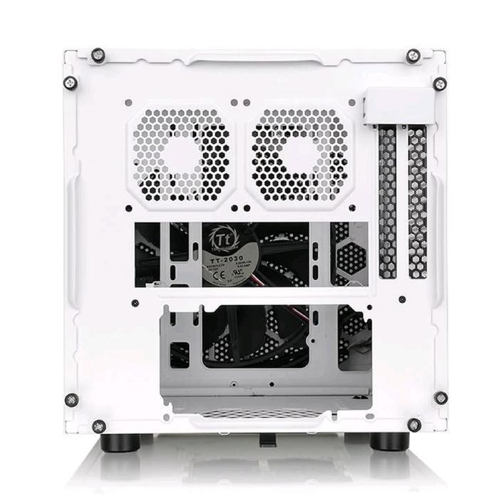 Корпус Thermaltake Core V1 Snow, без БП, miniITX, Desktop, белый - фото 51369322 Корпус Thermaltake Core V1 Snow, без БП, miniITX, Desktop, белый - фото 51369322