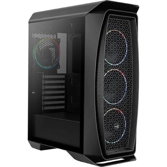 Корпус Aerocool Aero One Eclipse-G-BK-v1, без БП, ATX, Midi-Tower, черный - фото 51369553 Корпус Aerocool Aero One Eclipse-G-BK-v1, без БП, ATX, Midi-Tower, черный - фото 51369553