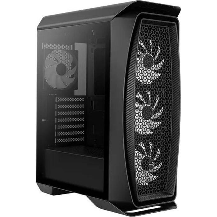 Корпус Aerocool Aero One Frost-G-BK-v1, без БП, ATX, Midi-Tower, черный - фото 51369555 Корпус Aerocool Aero One Frost-G-BK-v1, без БП, ATX, Midi-Tower, черный - фото 51369555