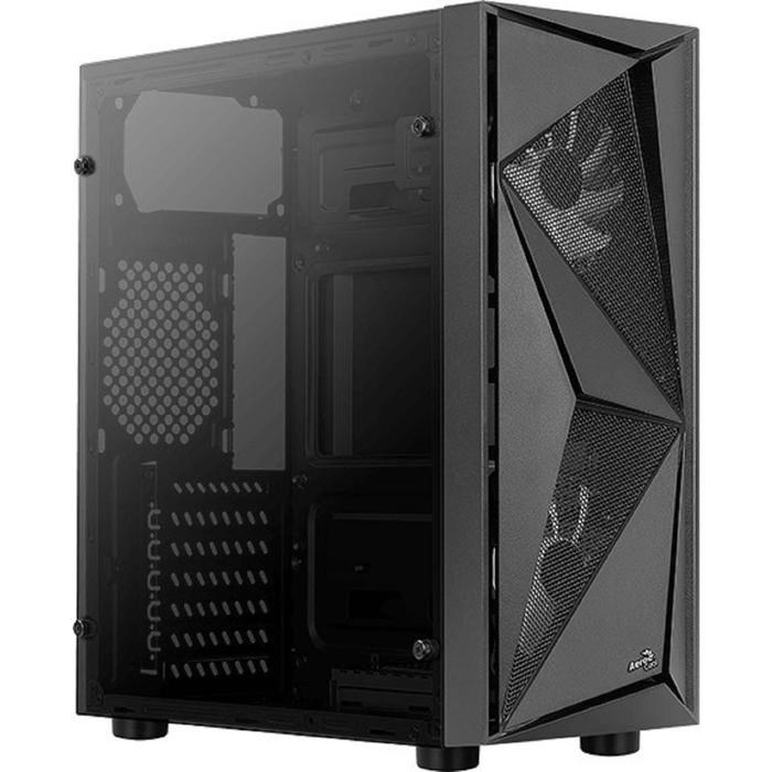 Корпус Aerocool Glider Cosmo-G-BK-v1, без БП, ATX, Midi-Tower, черный - фото 51369595 Корпус Aerocool Glider Cosmo-G-BK-v1, без БП, ATX, Midi-Tower, черный - фото 51369595