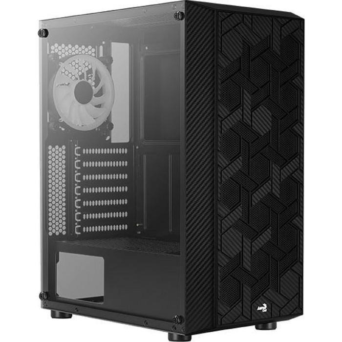Корпус Aerocool Hive-G-BK-v2, без БП, ATX, Midi-Tower, черный - фото 51369598 Корпус Aerocool Hive-G-BK-v2, без БП, ATX, Midi-Tower, черный - фото 51369598