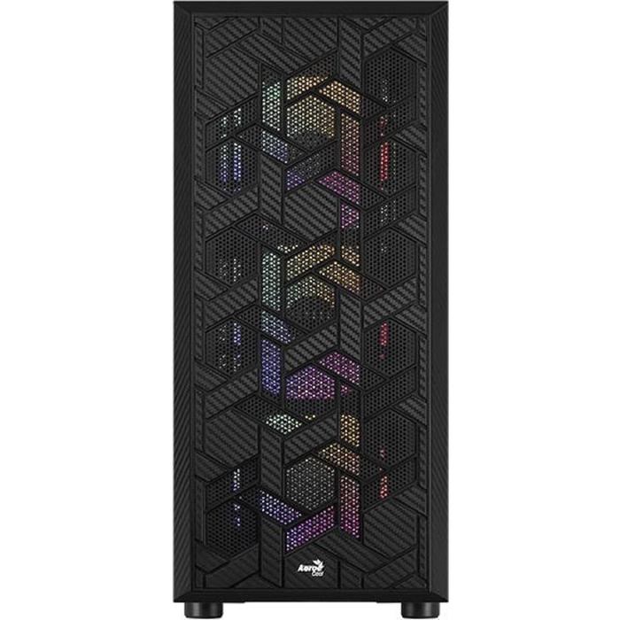 Корпус Aerocool Hive-G-BK-v2, без БП, ATX, Midi-Tower, черный - фото 51369600 Корпус Aerocool Hive-G-BK-v2, без БП, ATX, Midi-Tower, черный - фото 51369600