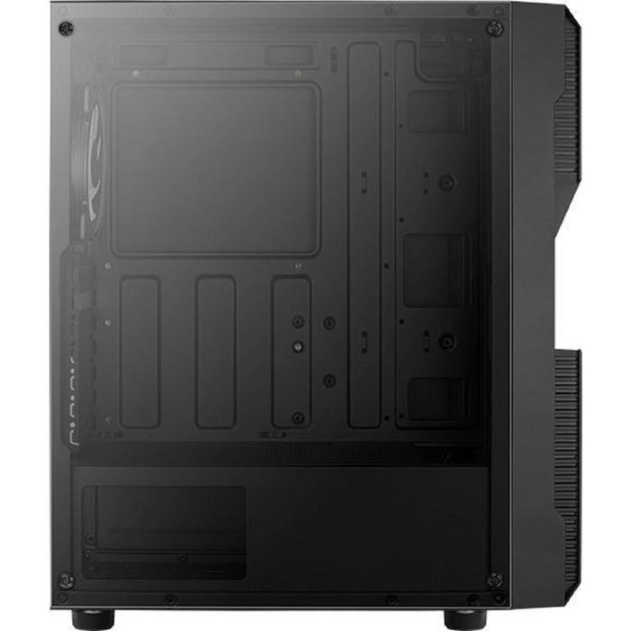 Корпус Aerocool Menace Saturn FRGB-G-BK-v1, без БП, ATX, Midi-Tower, черный - фото 51369613 Корпус Aerocool Menace Saturn FRGB-G-BK-v1, без БП, ATX, Midi-Tower, черный - фото 51369613