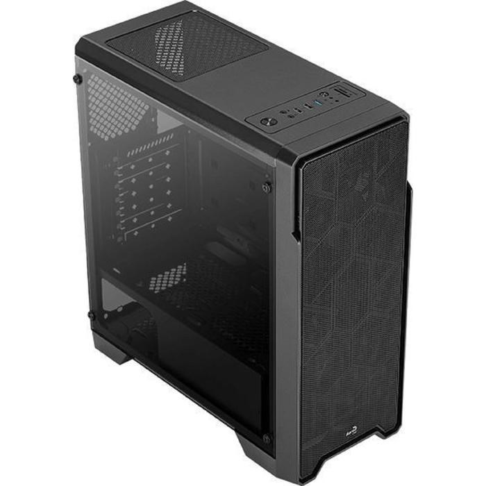 Корпус Aerocool Ore Saturn FRGB-G-BK-v1, без БП, ATX, Midi-Tower, черный - фото 51369619 Корпус Aerocool Ore Saturn FRGB-G-BK-v1, без БП, ATX, Midi-Tower, черный - фото 51369619