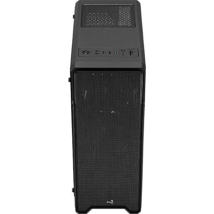 Корпус Aerocool Ore Saturn FRGB-G-BK-v1, без БП, ATX, Midi-Tower, черный - фото 51369620 Корпус Aerocool Ore Saturn FRGB-G-BK-v1, без БП, ATX, Midi-Tower, черный - фото 51369620