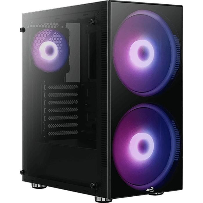 Корпус Aerocool Python-G-BK-v1, без БП, ATX, Midi-Tower, черный - фото 51369632 Корпус Aerocool Python-G-BK-v1, без БП, ATX, Midi-Tower, черный - фото 51369632