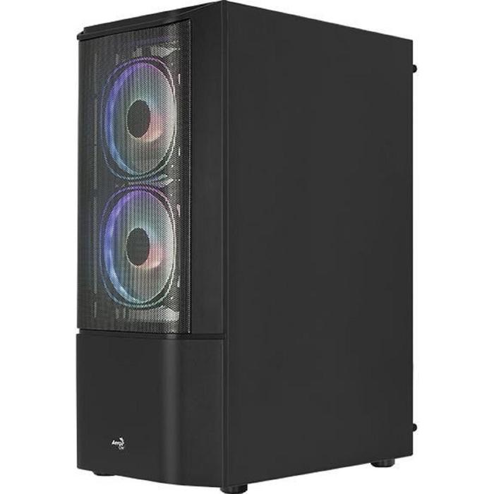 Корпус Aerocool Quantum Mesh-G-BK-v2, без БП, ATX, Midi-Tower, черный - фото 51369638 Корпус Aerocool Quantum Mesh-G-BK-v2, без БП, ATX, Midi-Tower, черный - фото 51369638