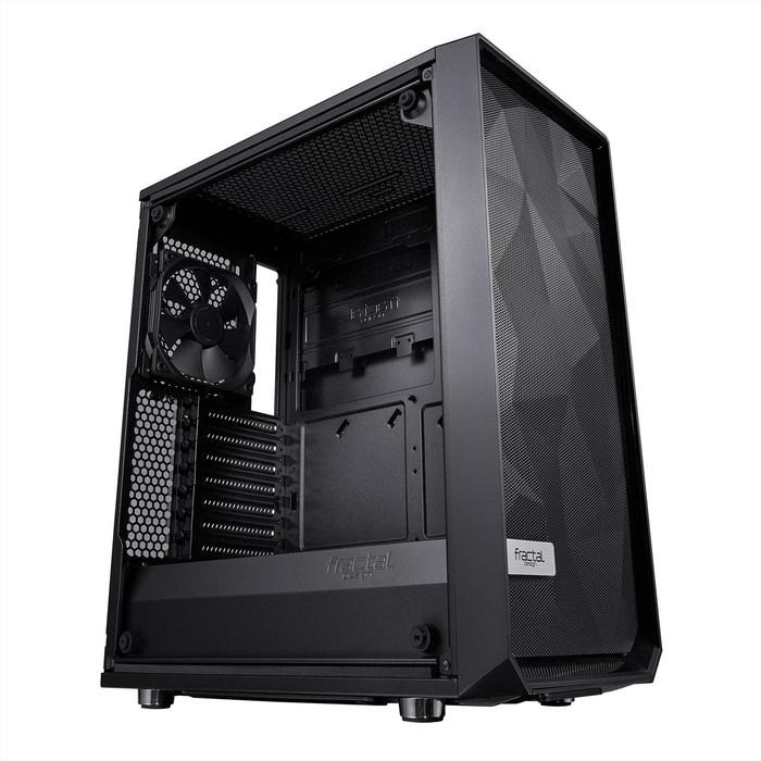 Корпус Fractal Design Meshify С Blackout TG Light, без БП, ATX, Midi-Tower, черный - фото 51369750 Корпус Fractal Design Meshify С Blackout TG Light, без БП, ATX, Midi-Tower, черный - фото 51369750