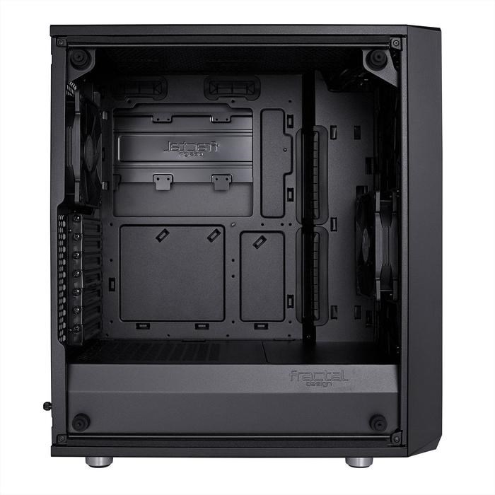 Корпус Fractal Design Meshify С Blackout TG Light, без БП, ATX, Midi-Tower, черный - фото 51369751 Корпус Fractal Design Meshify С Blackout TG Light, без БП, ATX, Midi-Tower, черный - фото 51369751