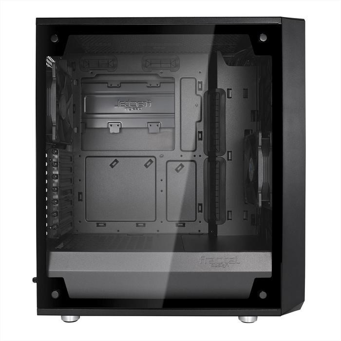 Корпус Fractal Design Meshify С Blackout TG Light, без БП, ATX, Midi-Tower, черный - фото 51369752 Корпус Fractal Design Meshify С Blackout TG Light, без БП, ATX, Midi-Tower, черный - фото 51369752