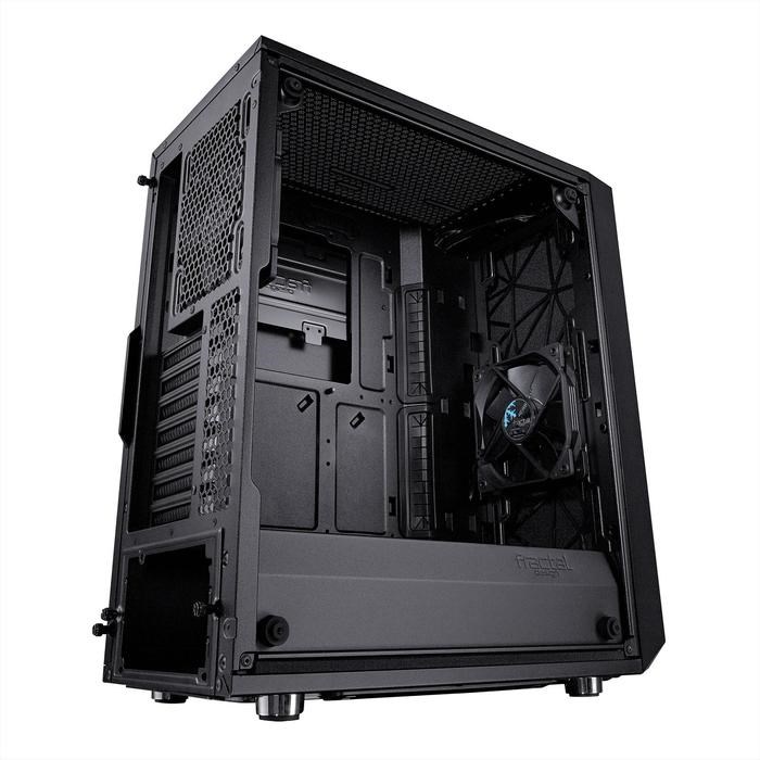 Корпус Fractal Design Meshify С Blackout TG Light, без БП, ATX, Midi-Tower, черный - фото 51369761 Корпус Fractal Design Meshify С Blackout TG Light, без БП, ATX, Midi-Tower, черный - фото 51369761