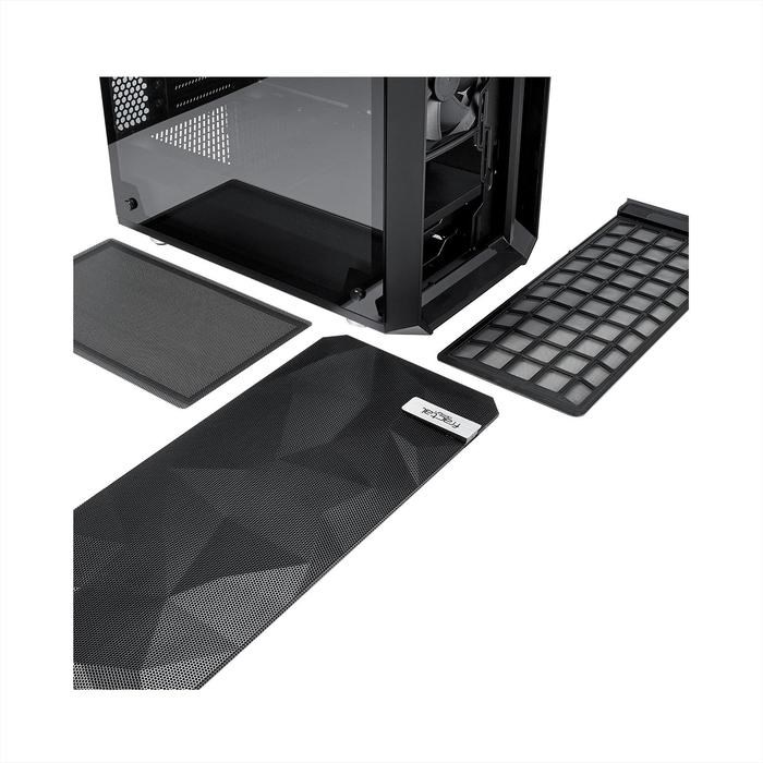 Корпус Fractal Design Meshify С Blackout TG Light, без БП, ATX, Midi-Tower, черный - фото 51369764 Корпус Fractal Design Meshify С Blackout TG Light, без БП, ATX, Midi-Tower, черный - фото 51369764