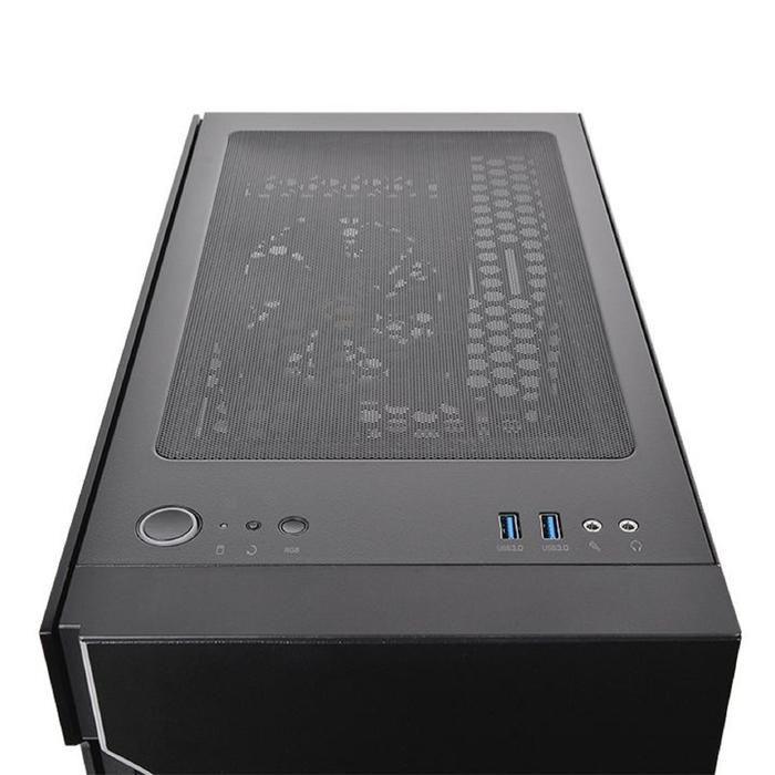 Корпус Thermaltake H200 TG RGB, без БП, ATX, Midi-Tower, черный - фото 51369795 Корпус Thermaltake H200 TG RGB, без БП, ATX, Midi-Tower, черный - фото 51369795