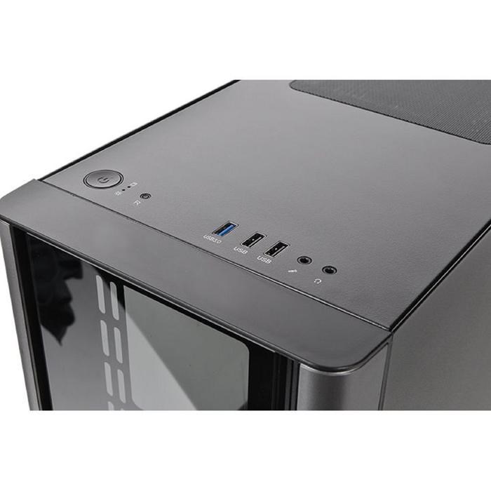 Корпус Thermaltake V150 TG, без БП, mATX, Mini-Tower, черный - фото 51369924 Корпус Thermaltake V150 TG, без БП, mATX, Mini-Tower, черный - фото 51369924