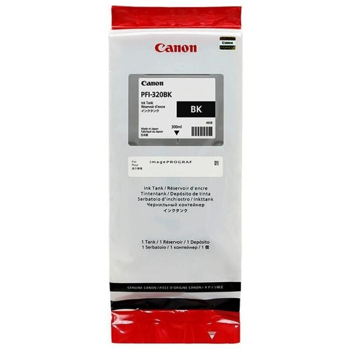 Картридж струйный Canon PFI-320BK 2890C001 черный для Canon imagePROGRAF TM200/205(300мл) - фото 51370188