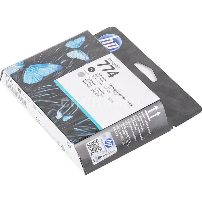 Картридж струйный HP 774 P2W00A черный/светло-серый для HP DJ Z6810 (775мл) - фото 51370217 Картридж струйный HP 774 P2W00A черный/светло-серый для HP DJ Z6810 (775мл) - фото 51370217