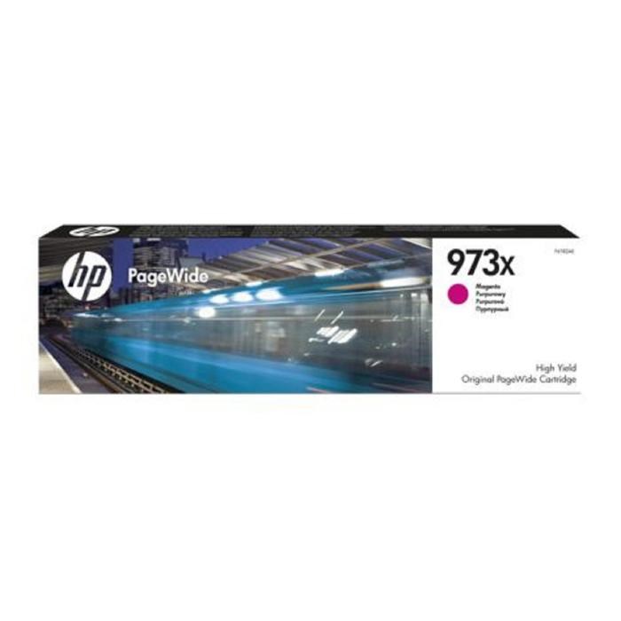 Картридж струйный HP 973XL F6T82AE пурпурный для HP PW Pro 477dw/452dw (7000стр.) - фото 51370228 Картридж струйный HP 973XL F6T82AE пурпурный для HP PW Pro 477dw/452dw (7000стр.) - фото 51370228