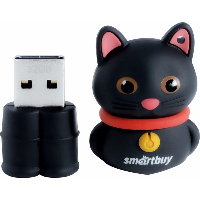 Флешка Smartbuy Wild series "Котенок", 32 Гб, USB2.0, чт до 25 Мб/с, зап до 15 Мб/с - фото 51370437 Флешка Smartbuy Wild series "Котенок", 32 Гб, USB2.0, чт до 25 Мб/с, зап до 15 Мб/с - фото 51370437