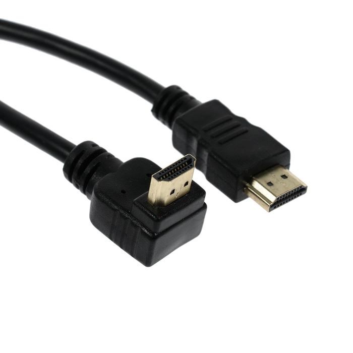 Кабель HDMI Cablexpert, HDMI(m)-HDMI(m), вер.1.4, 3 м, 19M/19M, угловой, черный - фото 51370673 Кабель HDMI Cablexpert, HDMI(m)-HDMI(m), вер.1.4, 3 м, 19M/19M, угловой, черный - фото 51370673