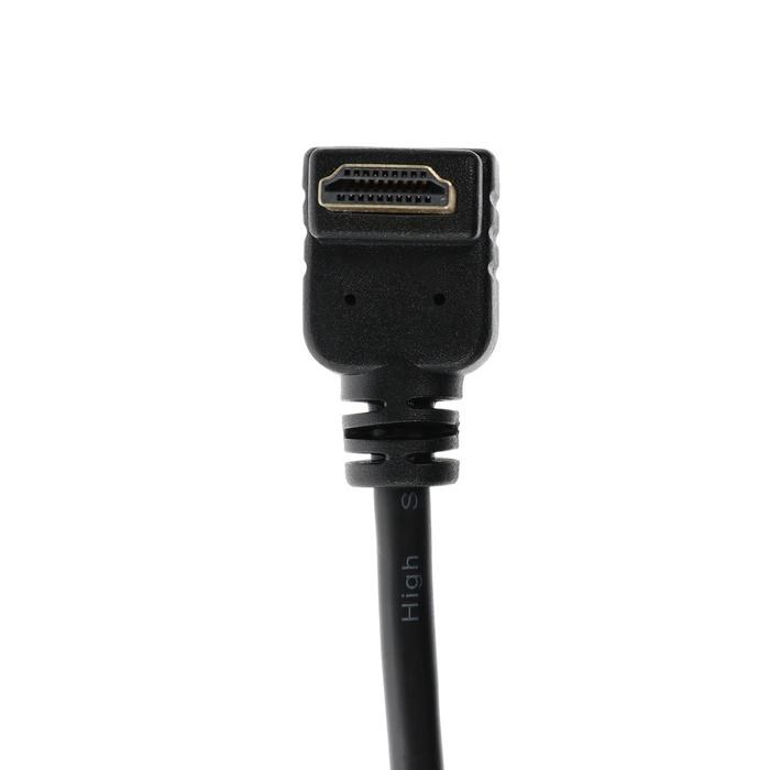 Кабель HDMI Cablexpert, HDMI(m)-HDMI(m), вер.1.4, 3 м, 19M/19M, угловой, черный - фото 51370675 Кабель HDMI Cablexpert, HDMI(m)-HDMI(m), вер.1.4, 3 м, 19M/19M, угловой, черный - фото 51370675