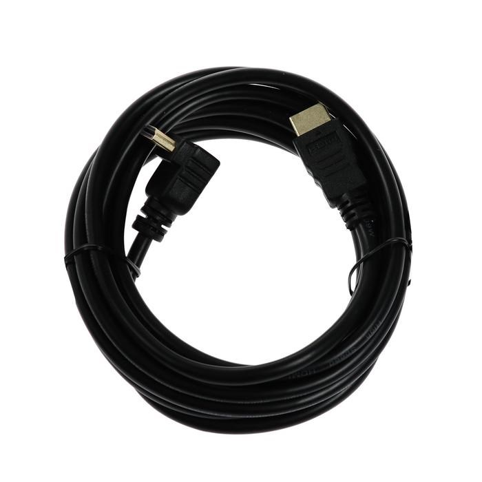 Кабель HDMI Cablexpert, HDMI(m)-HDMI(m), вер.1.4, 3 м, 19M/19M, угловой, черный - фото 51370676 Кабель HDMI Cablexpert, HDMI(m)-HDMI(m), вер.1.4, 3 м, 19M/19M, угловой, черный - фото 51370676