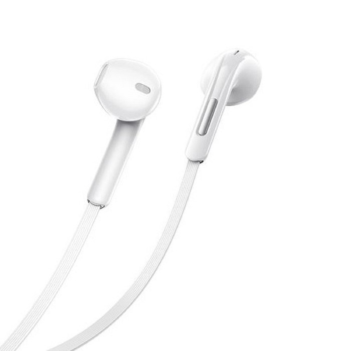 Наушники Borofone BM55 Sonido, вкладыши, микрофон, Jack 3.5 мм, кабель 1.2 м, белые - фото 51371359 Наушники Borofone BM55 Sonido, вкладыши, микрофон, Jack 3.5 мм, кабель 1.2 м, белые - фото 51371359