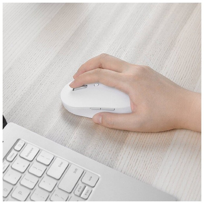 Мышь Xiaomi Mi Dual Mode Wireless Mouse Silent Edition, беспроводная, 1300 dpi, usb, белая - фото 51371522 Мышь Xiaomi Mi Dual Mode Wireless Mouse Silent Edition, беспроводная, 1300 dpi, usb, белая - фото 51371522