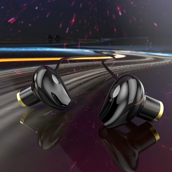 Наушники Hoco M47, проводные, вкладыши, микрофон, 3.5 мм, 1.2 м, черные - фото 51371564 Наушники Hoco M47, проводные, вкладыши, микрофон, 3.5 мм, 1.2 м, черные - фото 51371564
