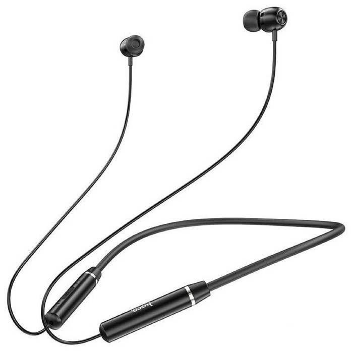 Наушники спортивные беспроводные, Hoco ES53, вакуумные, Bluetooth 5.0, с микрофоном, 100 мАч, чёрные - фото 51371913 Наушники спортивные беспроводные, Hoco ES53, вакуумные, Bluetooth 5.0, с микрофоном, 100 мАч, чёрные - фото 51371913
