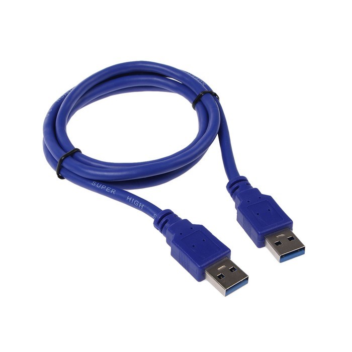 Кабель Cablexpert CCP-USB3-AMAM-1M, USB-A (male)-USB-A (male), USB 3.0, 1м, синий - фото 51371985 Кабель Cablexpert CCP-USB3-AMAM-1M, USB-A (male)-USB-A (male), USB 3.0, 1м, синий - фото 51371985
