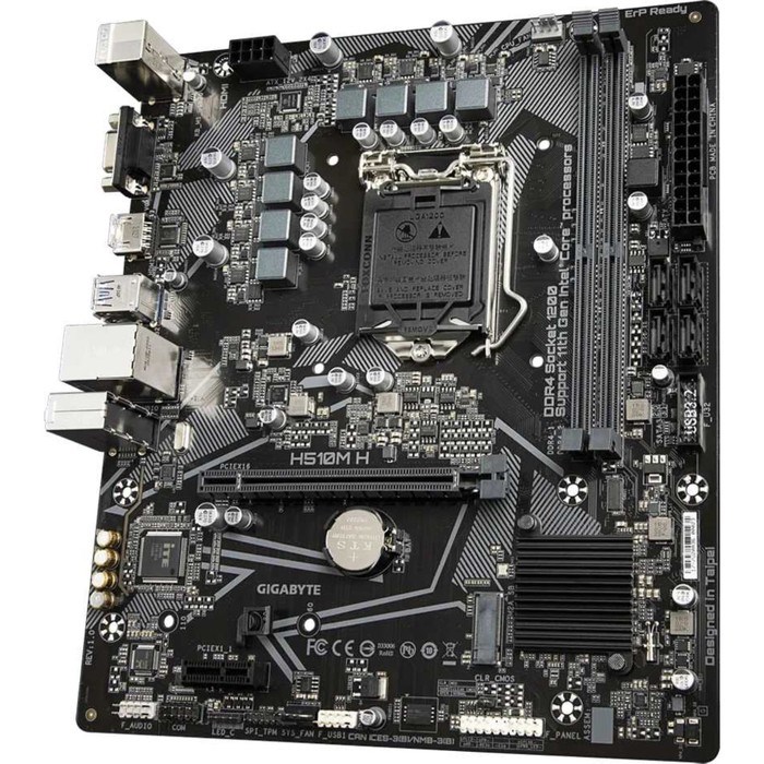 Материнская плата Gigabyte H510M H, LGA1200, H510, 2xDDR4, VGA, HDMI, mATX - фото 51372025 Материнская плата Gigabyte H510M H, LGA1200, H510, 2xDDR4, VGA, HDMI, mATX - фото 51372025