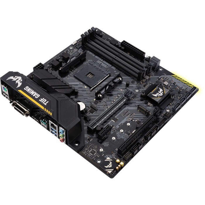 Материнская плата Asus TUF GAMING B450M-PLUS II, AM4, B450, 4xDDR4, DVI, HDMI, mATX - фото 51372050 Материнская плата Asus TUF GAMING B450M-PLUS II, AM4, B450, 4xDDR4, DVI, HDMI, mATX - фото 51372050