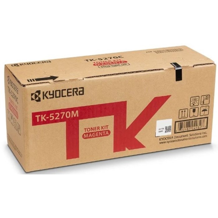 Картридж Kyocera TK-5270M 1T02TVBNL0 (M6230cidn/P6230cdn), для Kyocera (6000стр.), пурпурный 78936 - фото 51372086 Картридж Kyocera TK-5270M 1T02TVBNL0 (M6230cidn/P6230cdn), для Kyocera (6000стр.), пурпурный 78936 - фото 51372086