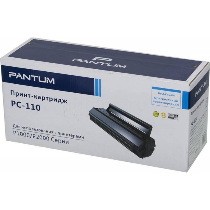 Картридж Pantum PC-110 (P1000/2000/P2050/5000/6000/6005), для Pantum (1600 стр.), чёрный - фото 51372091 Картридж Pantum PC-110 (P1000/2000/P2050/5000/6000/6005), для Pantum (1600 стр.), чёрный - фото 51372091