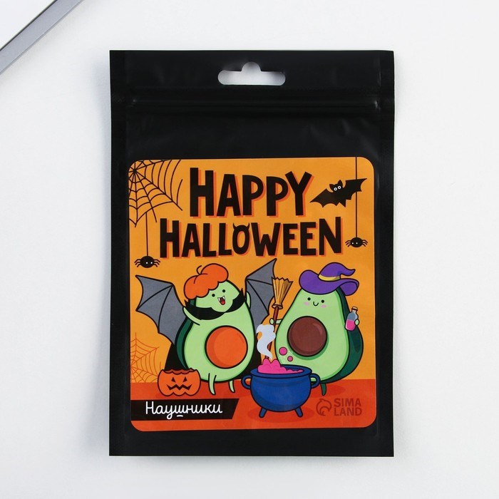 Наушники вакуумные «Happy helloween», модель VBT 1.1 - фото 51372224 Наушники вакуумные «Happy helloween», модель VBT 1.1 - фото 51372224