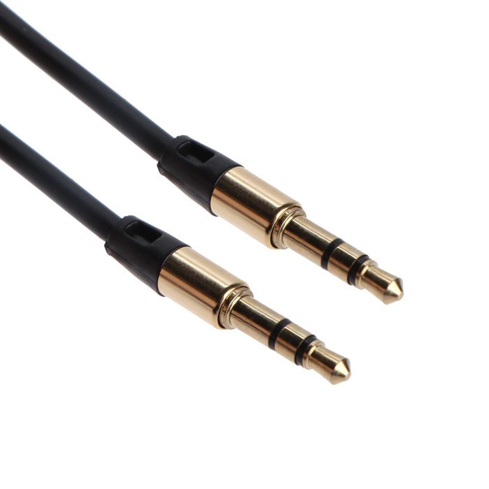 Кабель аудио AUX Cablexpert CCAB-01-35MM-1MB, Jack 3.5 мм(m)-Jack 3.5 мм(m), 1м, чёрный - фото 51372303 Кабель аудио AUX Cablexpert CCAB-01-35MM-1MB, Jack 3.5 мм(m)-Jack 3.5 мм(m), 1м, чёрный - фото 51372303